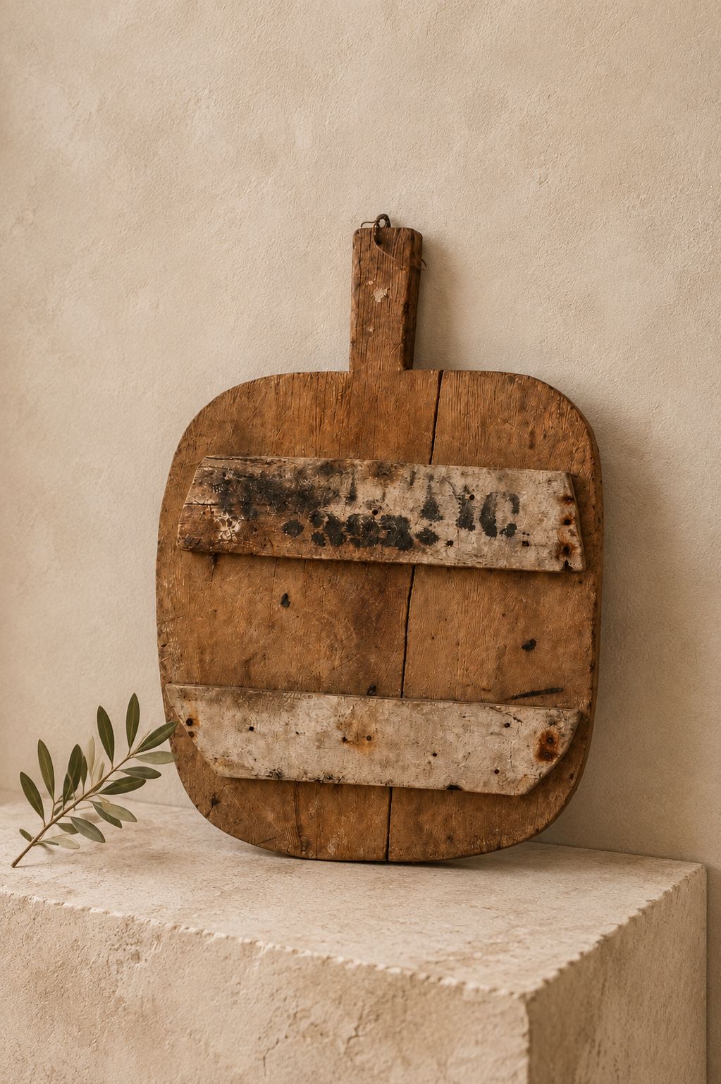 European vintage cutting board